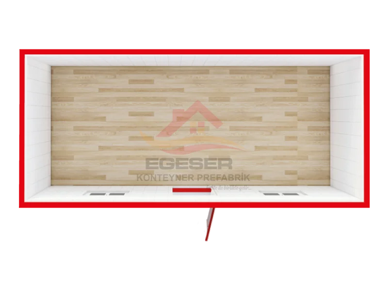 EGE-201 Sandviç Panel Konteyner