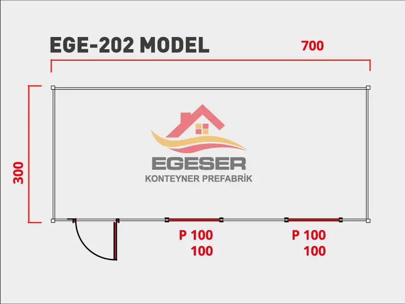 EGE-202 | Sandviç Panel Konteyner