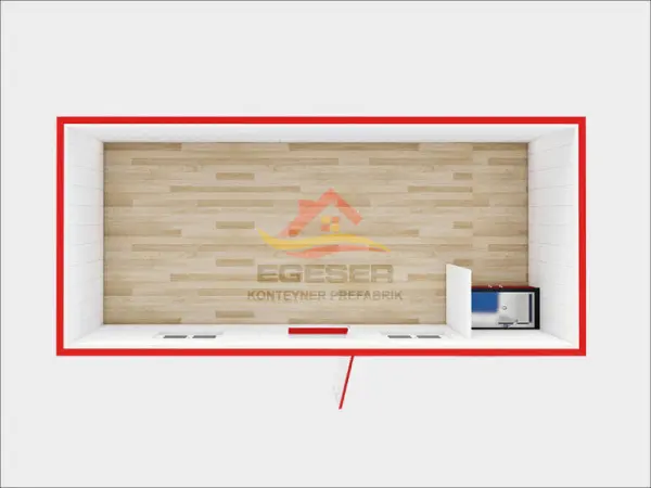 EGE-204 Sandviç Panel Konteyner