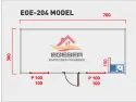 EGE-204 Sandviç Panel Konteyner