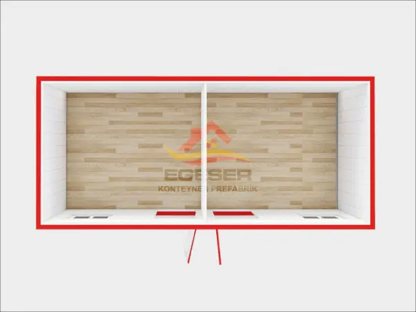 EGE-206 Sandviç Panel Konteyner