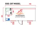 EGE-206 Sandviç Panel Konteyner