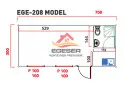 EGE-208 Sandviç Panel Konteyner
