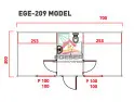 EGE-209 Sandviç Panel Konteyner