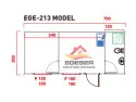 EGE-213 Sandviç Panel Konteyner