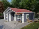 EGE-110 64 m2 tek katlı prefabrik ev 2+1 plan