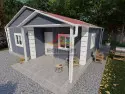 64 m2 prefabrik ev EGE-110 salon 19 m2