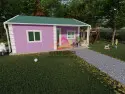 69 m2 tek katlı prefabrik ev EGE-111 dış görünüm 3