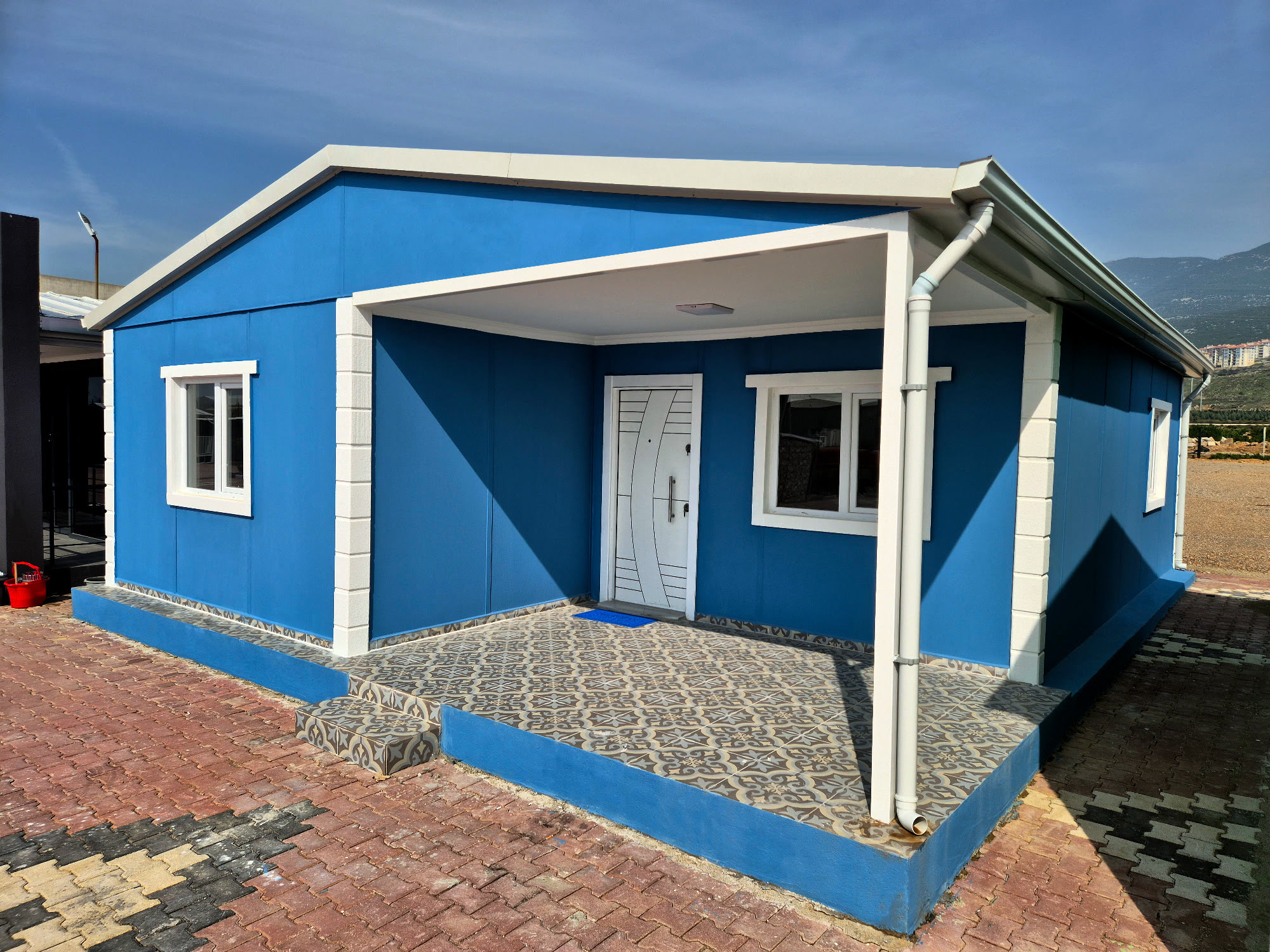 Özel plan prefabrik yapı modeli